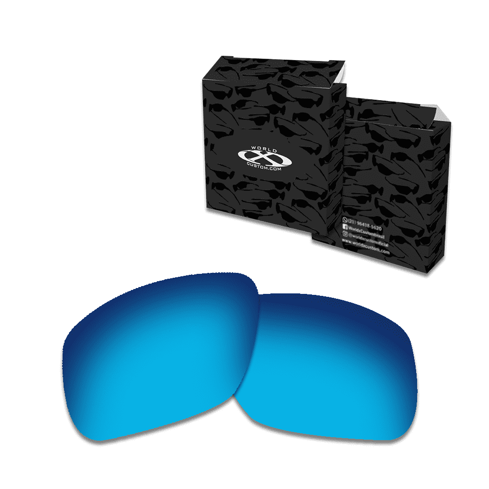 Oakley Juliet Blue Ocean - Carbon (Borracha Azul)