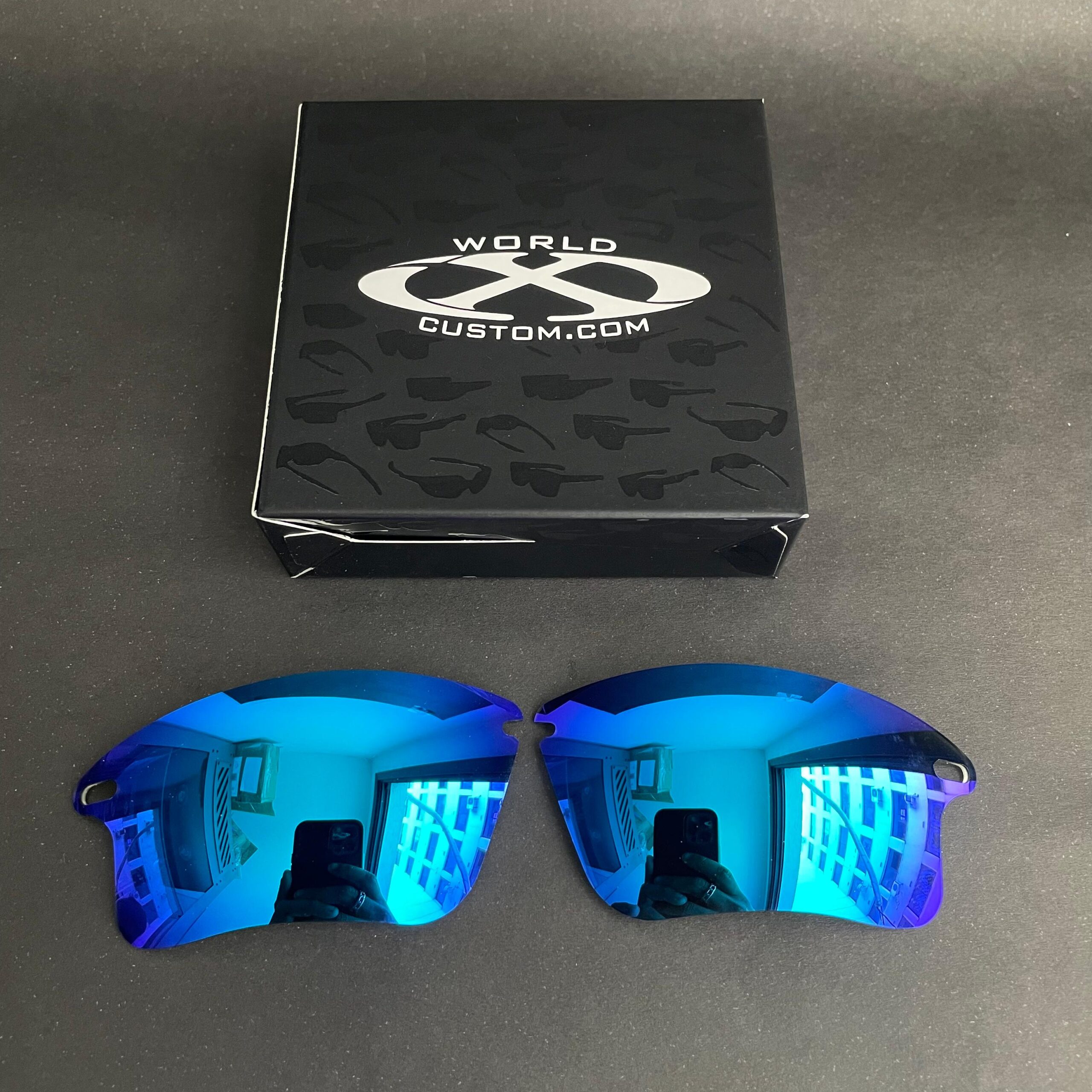 LENTES FAST JACKET  XL NEON POLARIZADAS