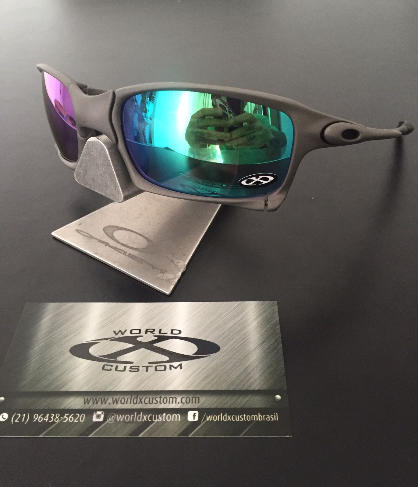 ÓCULOS OAKLEY XSQUARED XMETAL (REFORMADO) –  LENTES LEMON THUG CUSTOM