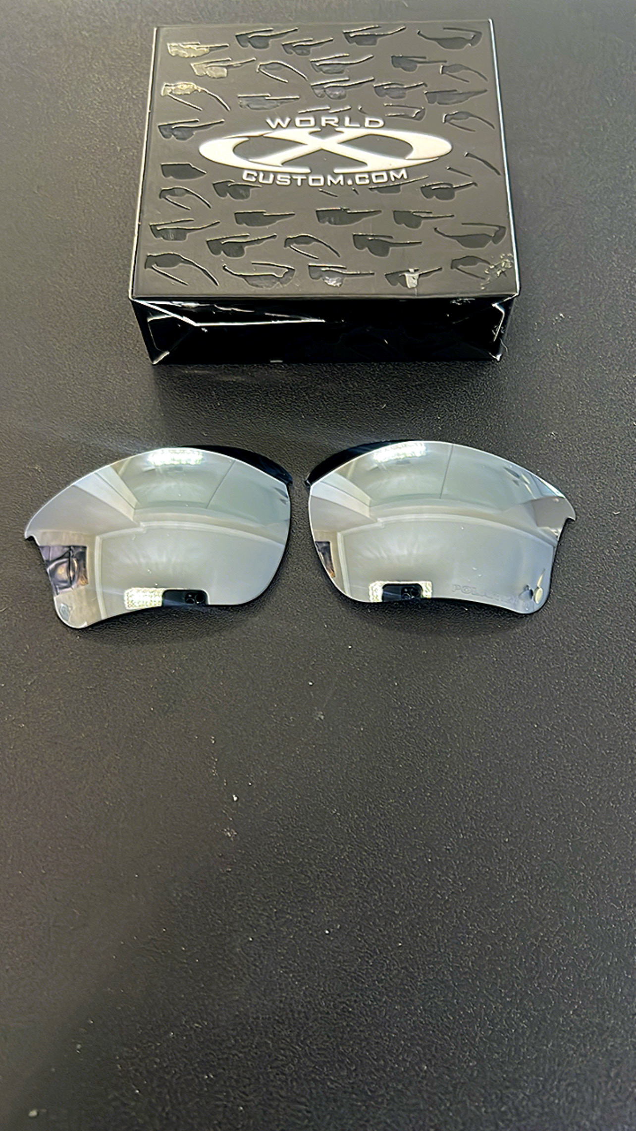 LENTES HALF JACKET 2.0 XL – CHROME POLARIZADAS
