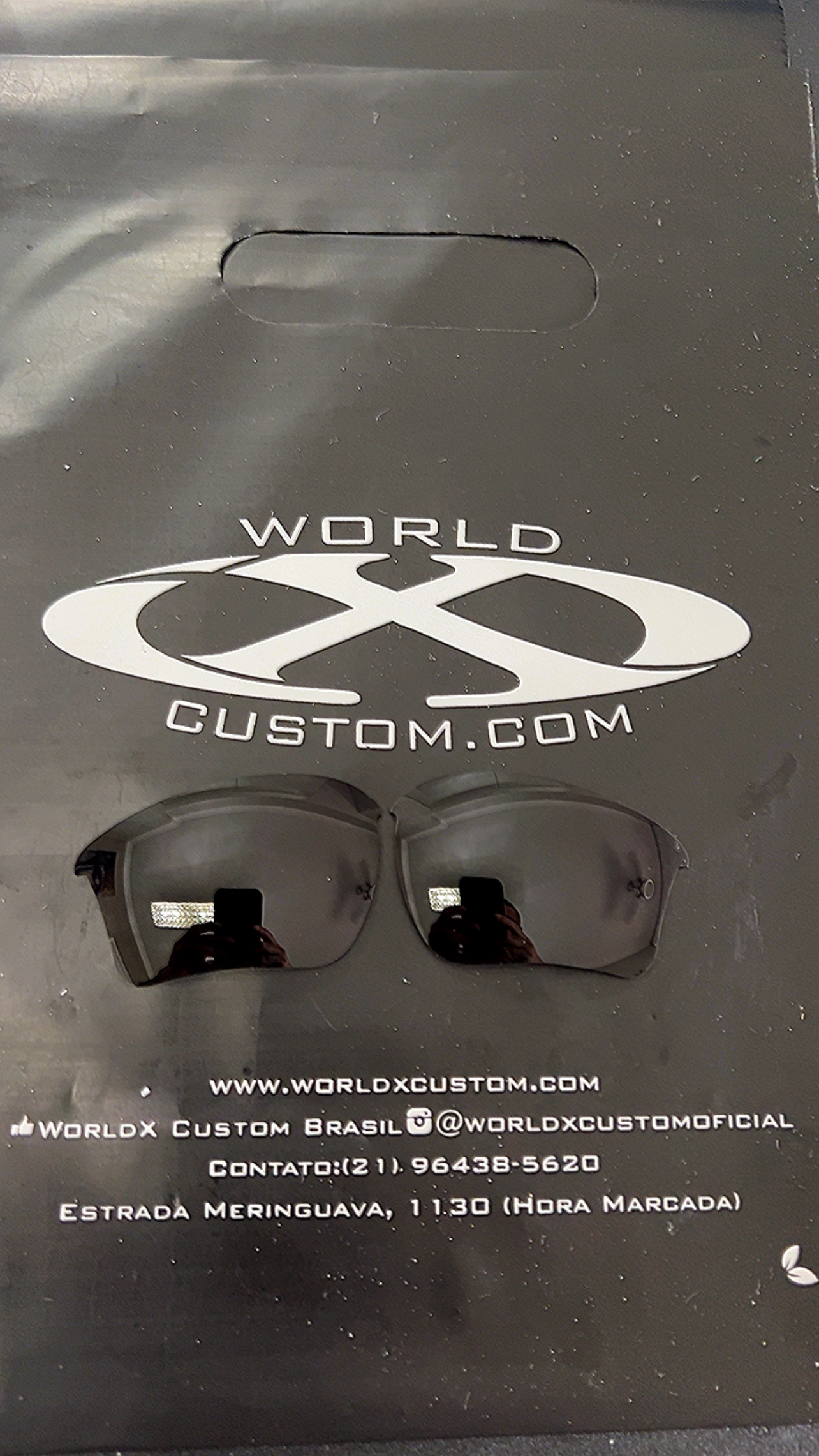 LENTES HALF JACKET 2.0 XL – BLACK POLARIZADAS