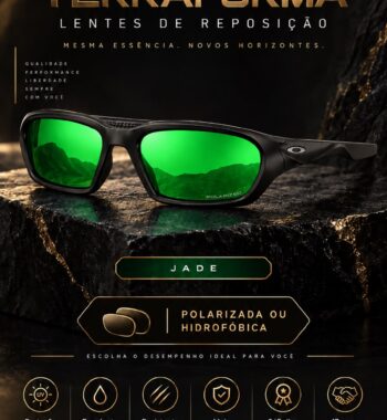 Lentes de reposição TERRAFORMA na cor Jade