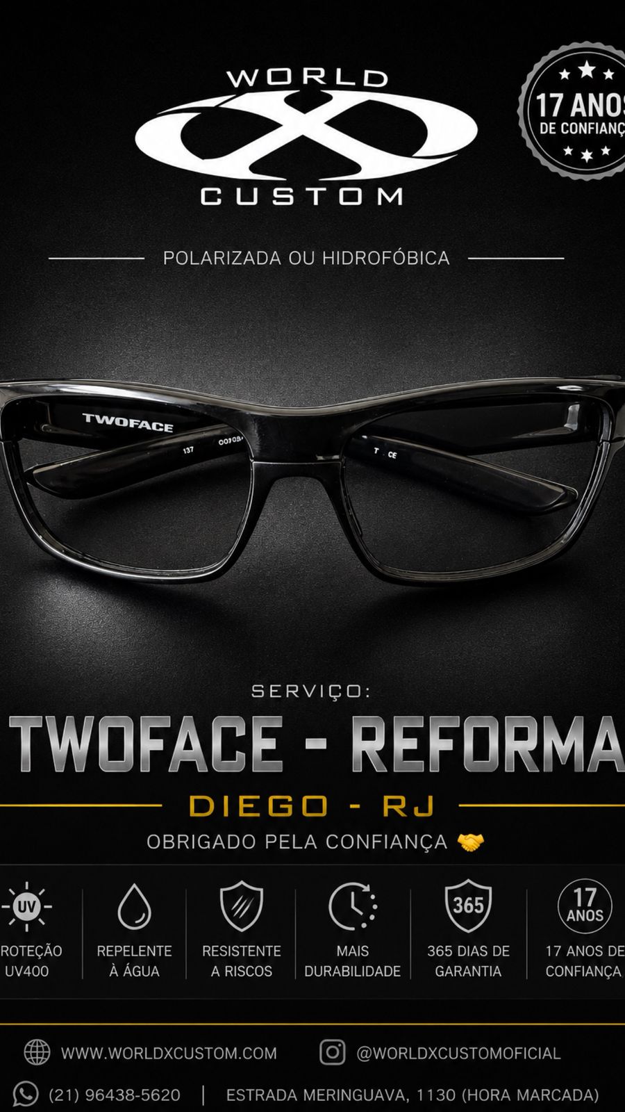REFORMA TWOFACE - ARO - BLACK