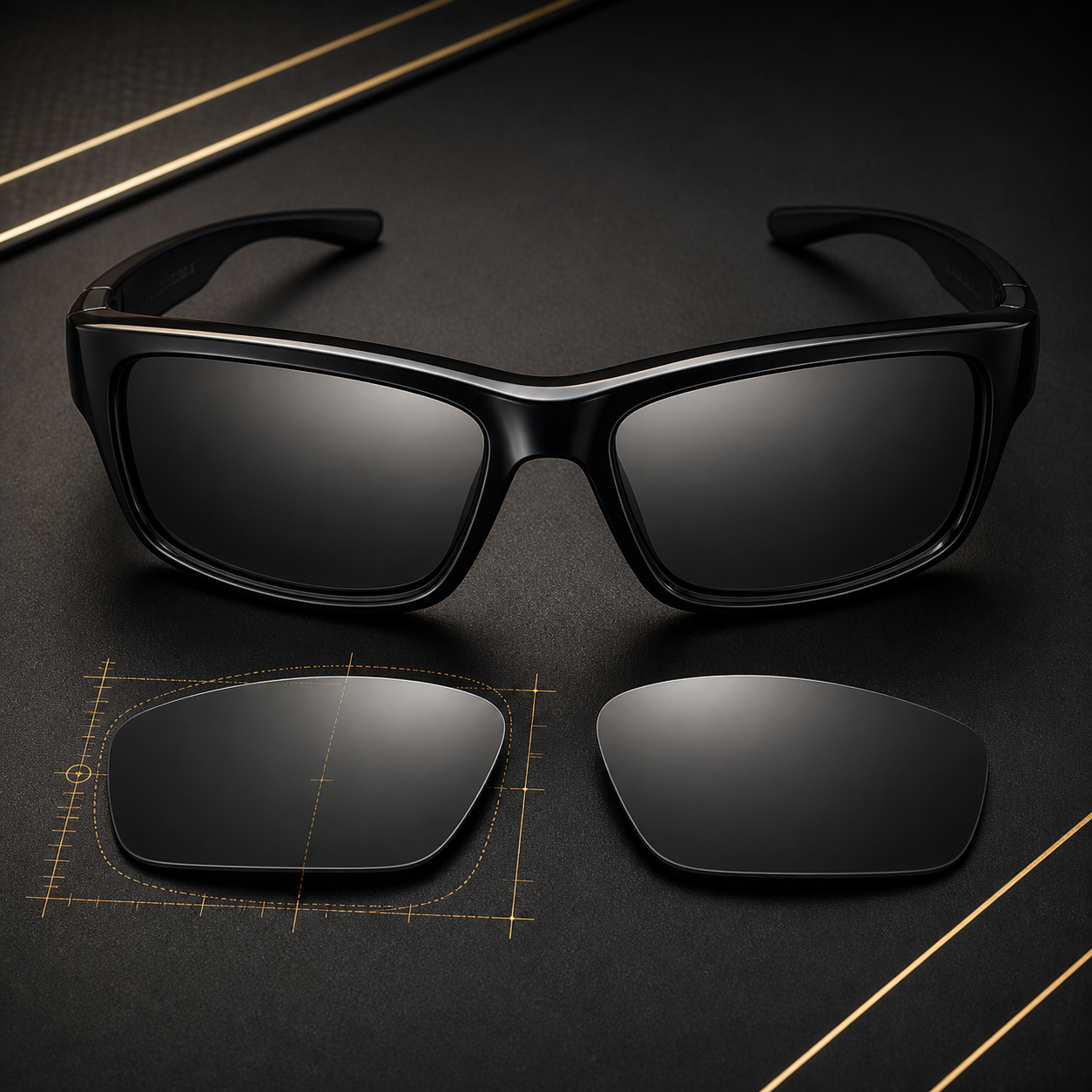 LENTES SOB MEDIDA PARA ÓCULOS DE SOL
